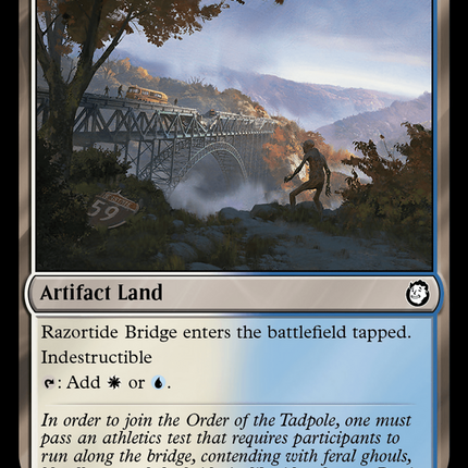 Razortide Bridge (Surge Foil) [Fallout]