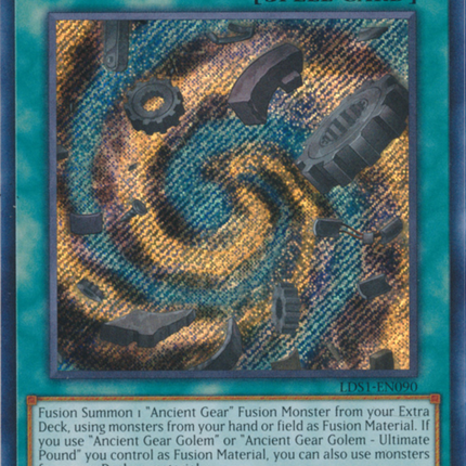 Ancient Gear Fusion [LDS1-EN090] Secret Rare