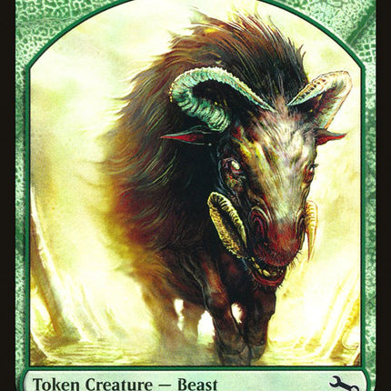 Beast // Beast Double-Sided Token [Unstable Tokens]