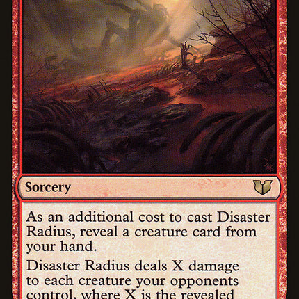 Disaster Radius [Commander 2015]