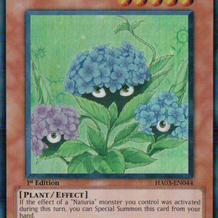Naturia Hydrangea [HA03-EN044] Super Rare
