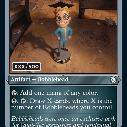 Intelligence Bobblehead (Serialized) [Fallout]
