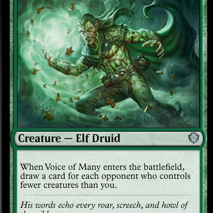 Voice of Many [Starter Commander Decks]
