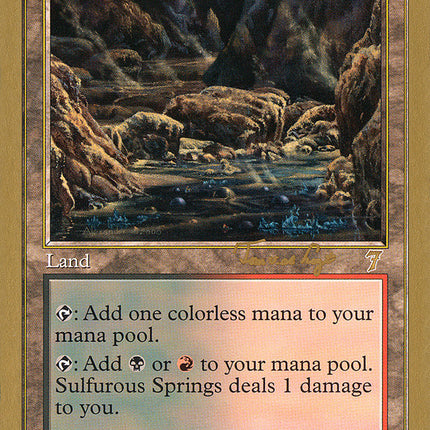 Sulfurous Springs (Tom van de Logt) [World Championship Decks 2001]