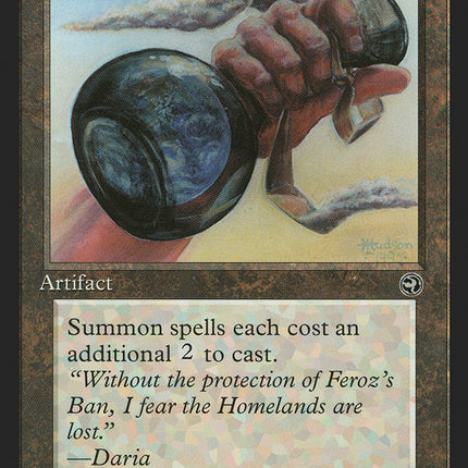 Feroz's Ban [Homelands]