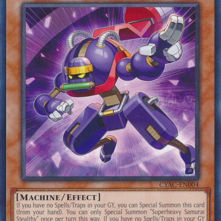 Superheavy Samurai Stealthy [CYAC-EN004] Common