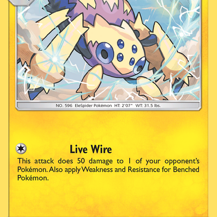 Galvantula (62/236) [Sun & Moon: Unified Minds]
