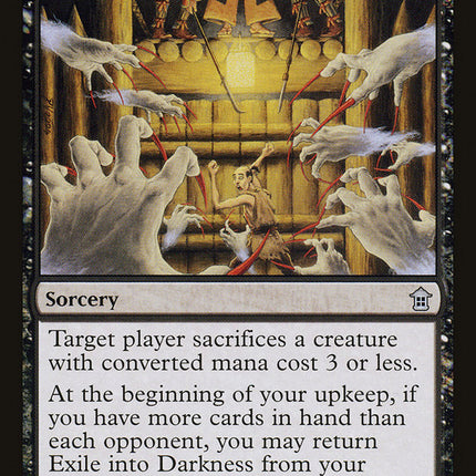 Exile into Darkness [Saviors of Kamigawa]
