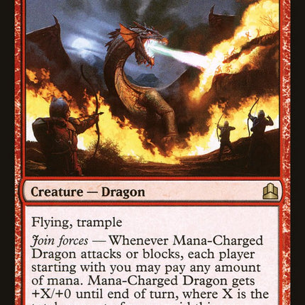 Mana-Charged Dragon [Commander 2011]