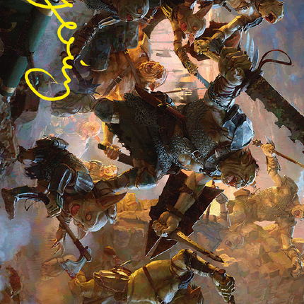 Thrill of Possibility Art Card (Gold-Stamped Signature) [The Lord of the Rings: Tales of Middle-earth Art Series]