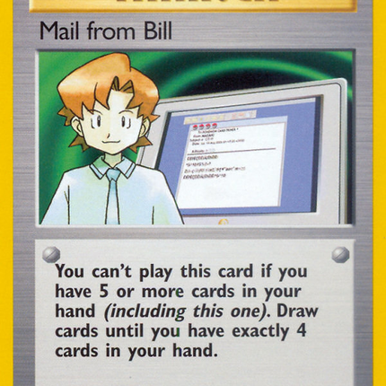 Mail from Bill (105/105) [Neo Destiny 1st Edition]