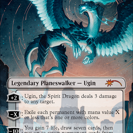 Ugin, the Spirit Dragon (Borderless) [Secret Lair Showdown]