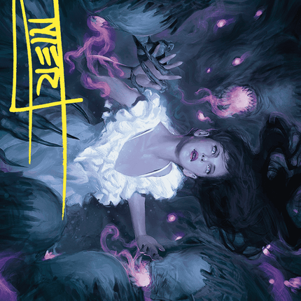 Neva, Stalked by Nightmares Art Card (Gold-Stamped Signature) [Wilds of Eldraine Art Series]