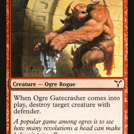 Ogre Gatecrasher [Dissension]