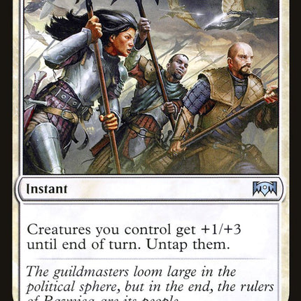Rally to Battle [Ravnica Allegiance]