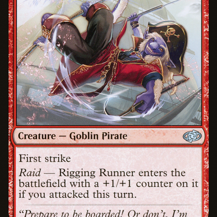 Rigging Runner [Jumpstart 2022]