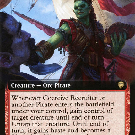 Coercive Recruiter (Extended Art) [Commander Legends]