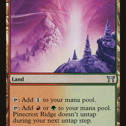 Pinecrest Ridge [Champions of Kamigawa]