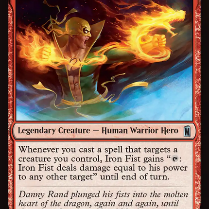 Iron Fist, Living Weapon [Marvel Super Heroes]