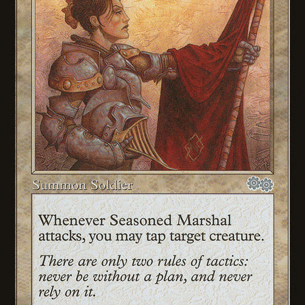Seasoned Marshal [Urza's Saga]