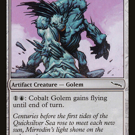 Cobalt Golem [Mirrodin]