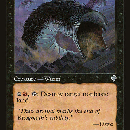 Trench Wurm [Invasion]