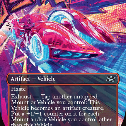 Spire Mechcycle (Borderless) [Aetherdrift]