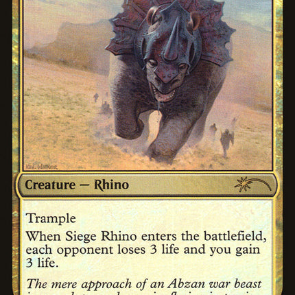 Siege Rhino [Magic Origins Clash Pack]