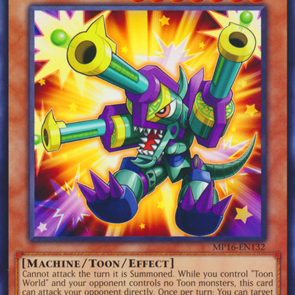 Toon Barrel Dragon [MP16-EN132] Rare