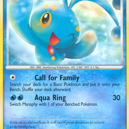 Manaphy (3/17) [POP Series 6]