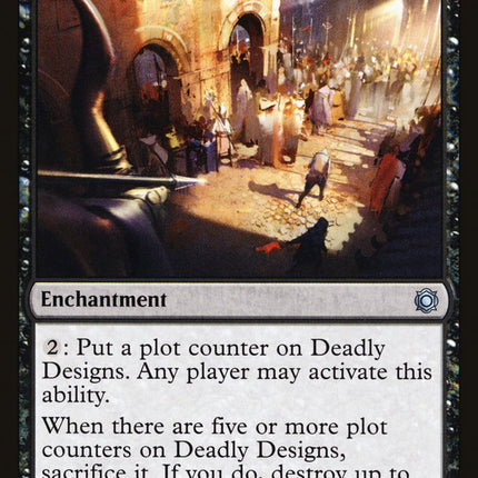 Deadly Designs [Conspiracy: Take the Crown]