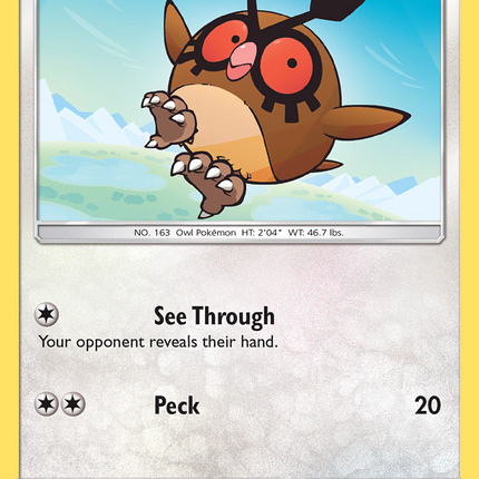 Hoothoot (106/147) [Sun & Moon: Burning Shadows]