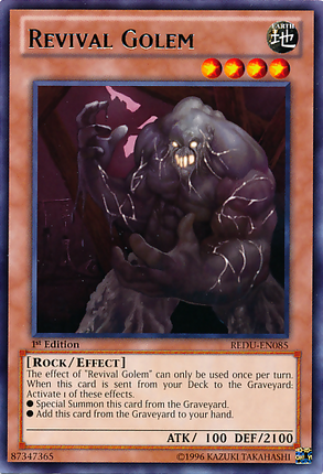 Revival Golem [REDU-EN085] Rare
