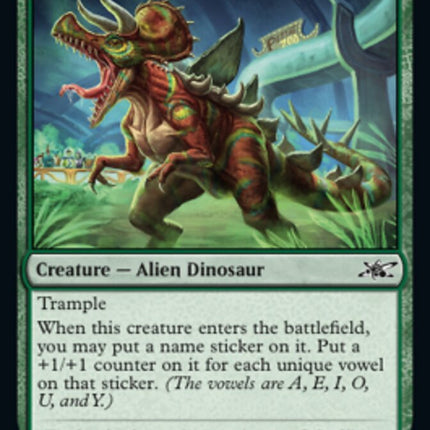 _____-o-saurus (Galaxy Foil) [Unfinity]