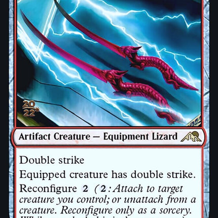 Lizard Blades [Kamigawa: Neon Dynasty Prerelease Promos]