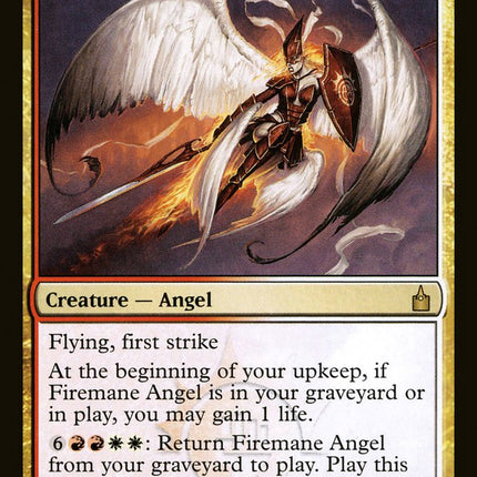 Firemane Angel [Ravnica: City of Guilds]