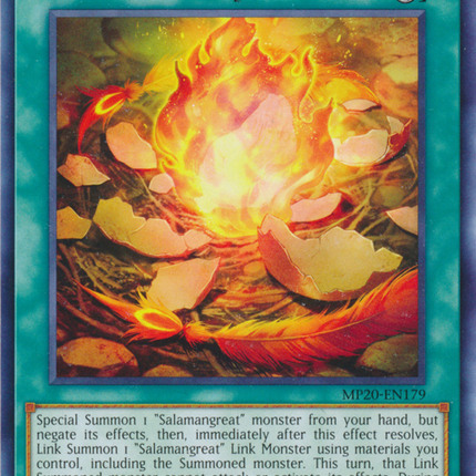 Salamangreat Burning Shell [MP20-EN179] Common