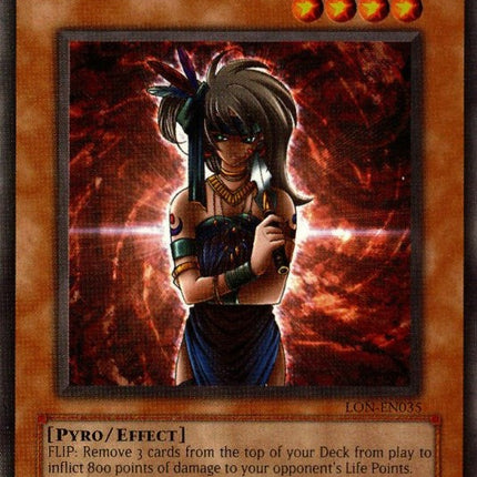 Lady Assailant of Flames [LON-EN035] Common