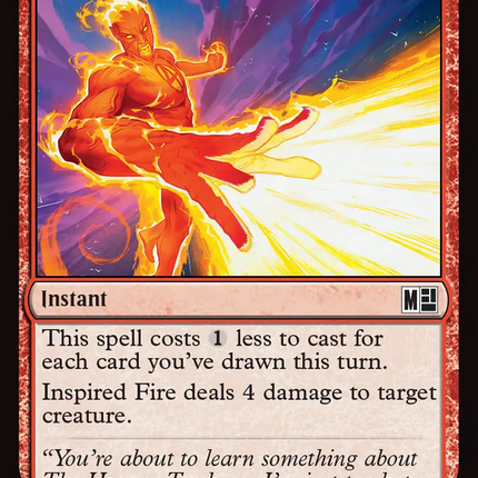 Inspired Fire [Marvel Super Heroes Commander]