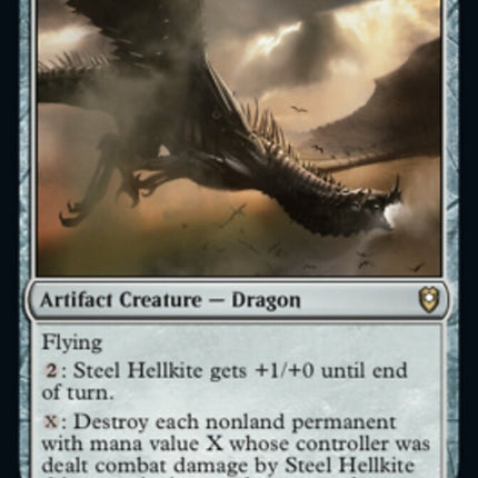 Steel Hellkite [Commander Legends: Battle for Baldur's Gate]