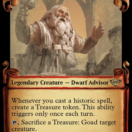 Gloin, Dwarf Emissary [The Lord of the Rings: Tales of Middle-Earth Showcase Scrolls]