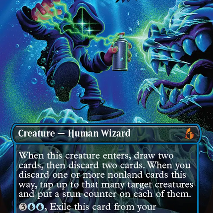 Seasoned Cryomancer (Borderless) (0441) [Reality Fracture]