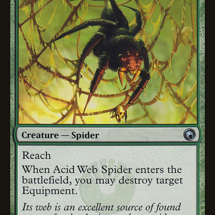 Acid Web Spider [Scars of Mirrodin]