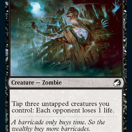 Siege Zombie [Innistrad: Midnight Hunt]