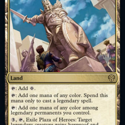 Plaza of Heroes (Promo Pack) [Dominaria United Promos]