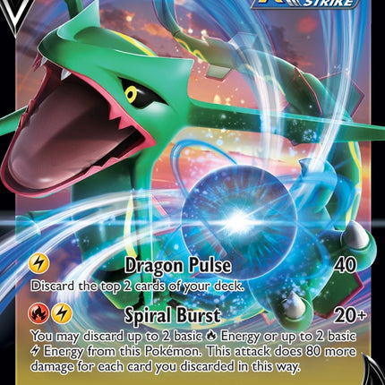 Rayquaza V 100/159 (Jumbo Card) [Sword & Shield: Evolving Skies]
