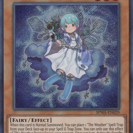 The Weather Painter Snow [SPWA-EN029] Secret Rare