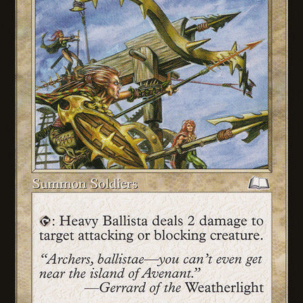 Heavy Ballista [Weatherlight]
