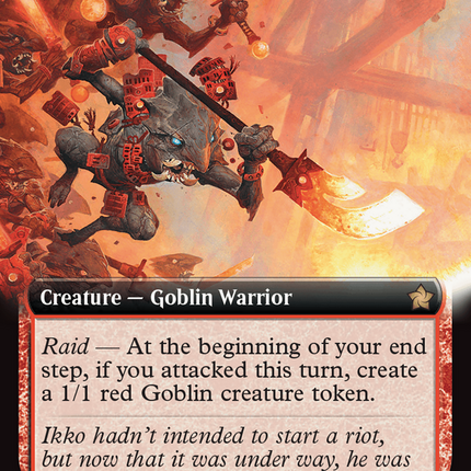 Searslicer Goblin (Extended Art) [Foundations]