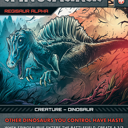 Spinosaurus - Regisaur Alpha [Secret Lair Drop Series]